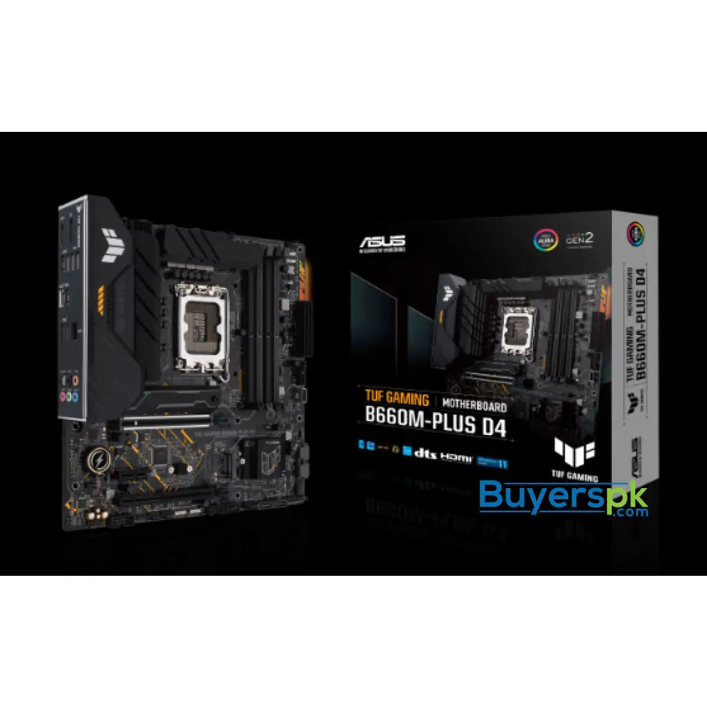 Asus Motherboard Tuf B660m plus Ddr4 - Price in Pakistan Asus Motherboard Tuf B660m plus Ddr4 - Price in Pakistan